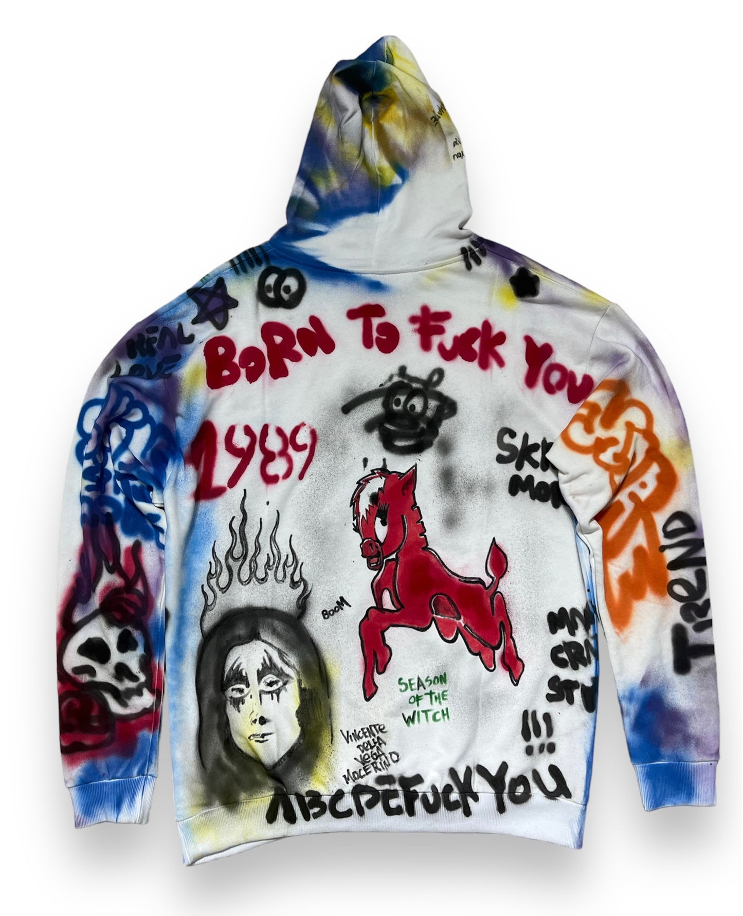 hoodie born to fuck you